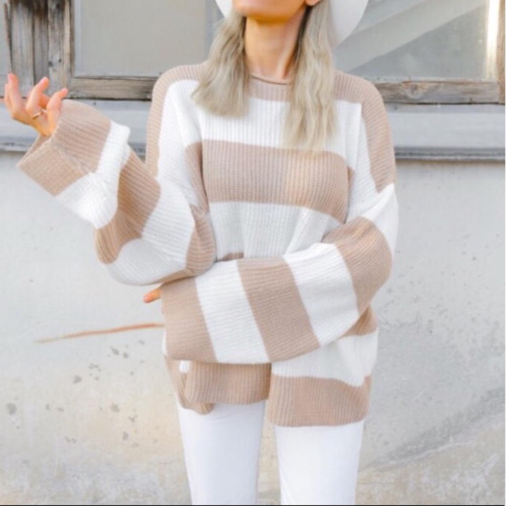 🌟 JUST IN🌟 CHUNKY KNIT SWEATER SIZE OS NEW🌟 - Picture 1 of 5